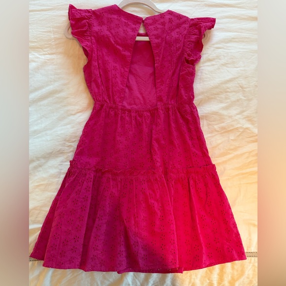 Crewcuts Pink Ruffled A-line Sundress for Weddings - Picture 2 of 3